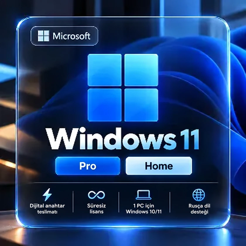 Windows 11 Pro Lisans Anahtarı · 1/1