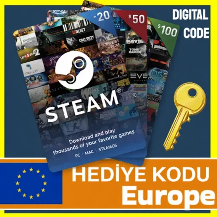 Steam Cüzdan Kodu — 6.000 IDR — Yaklaşık 0,30 EUR Karşılığı · 1/1