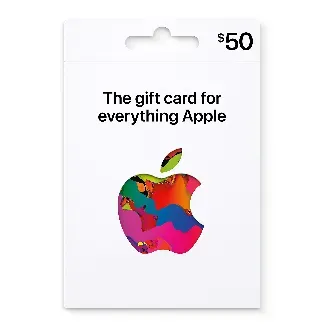 Apple App Store ve iTunes Hediye Kartı — 50 USD, ABD · 1/1