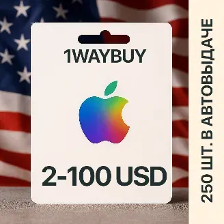 Apple App Store ve iTunes Hediye Kartı — 2 USD, ABD · 1/1